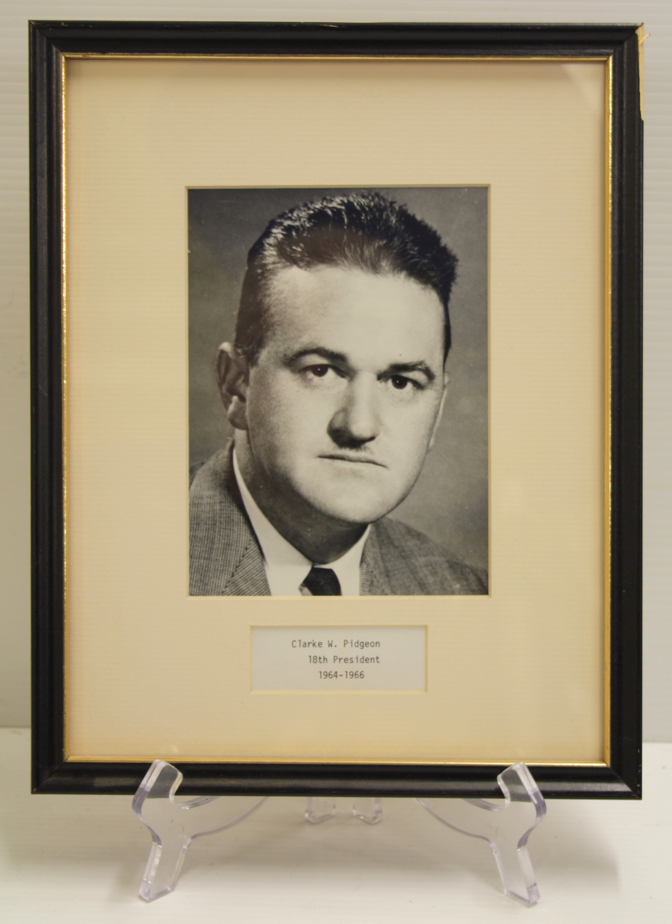 Clarke W. Pidgeon - 18th President