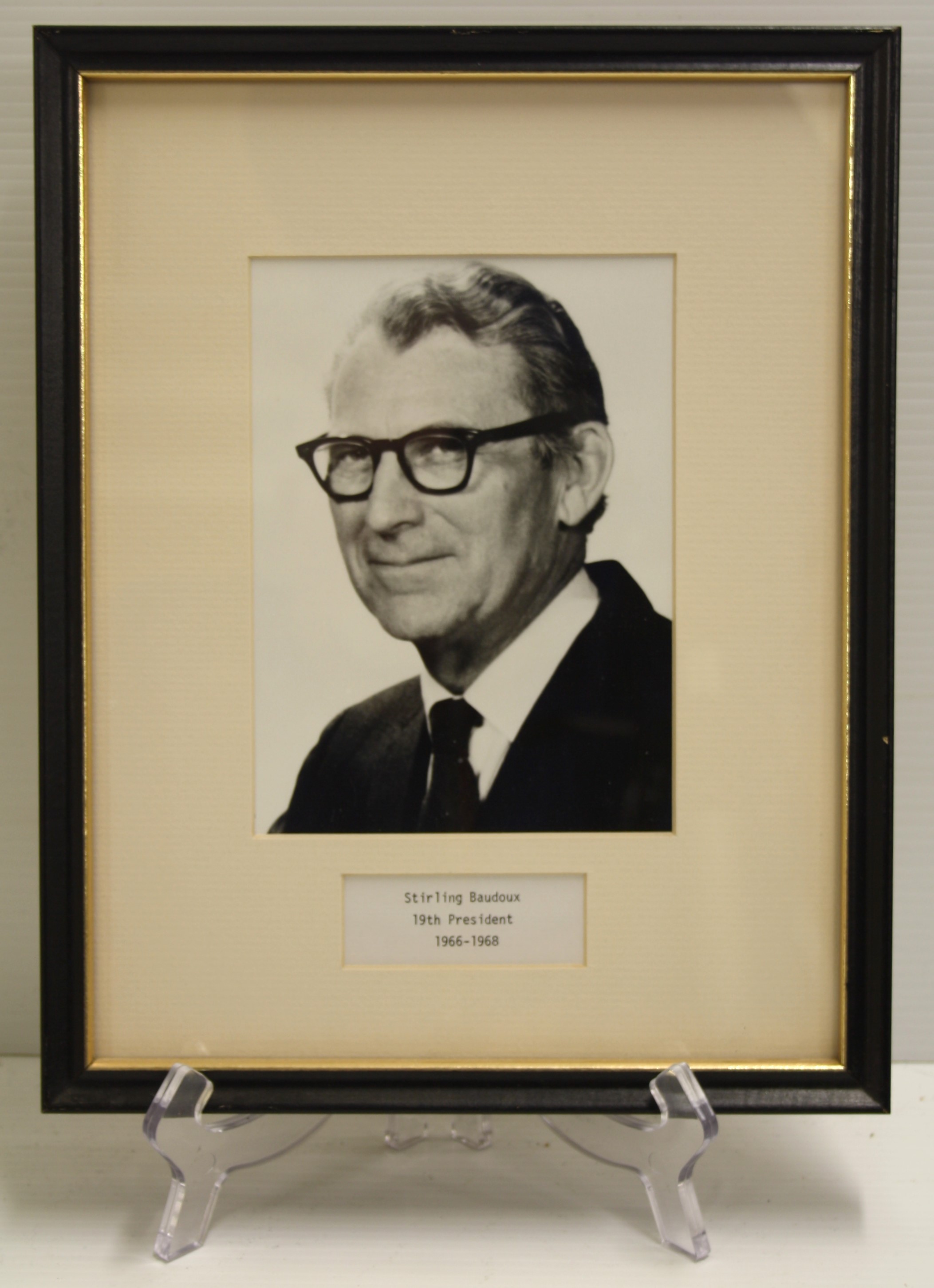 Stirling Baudoux - 19th President