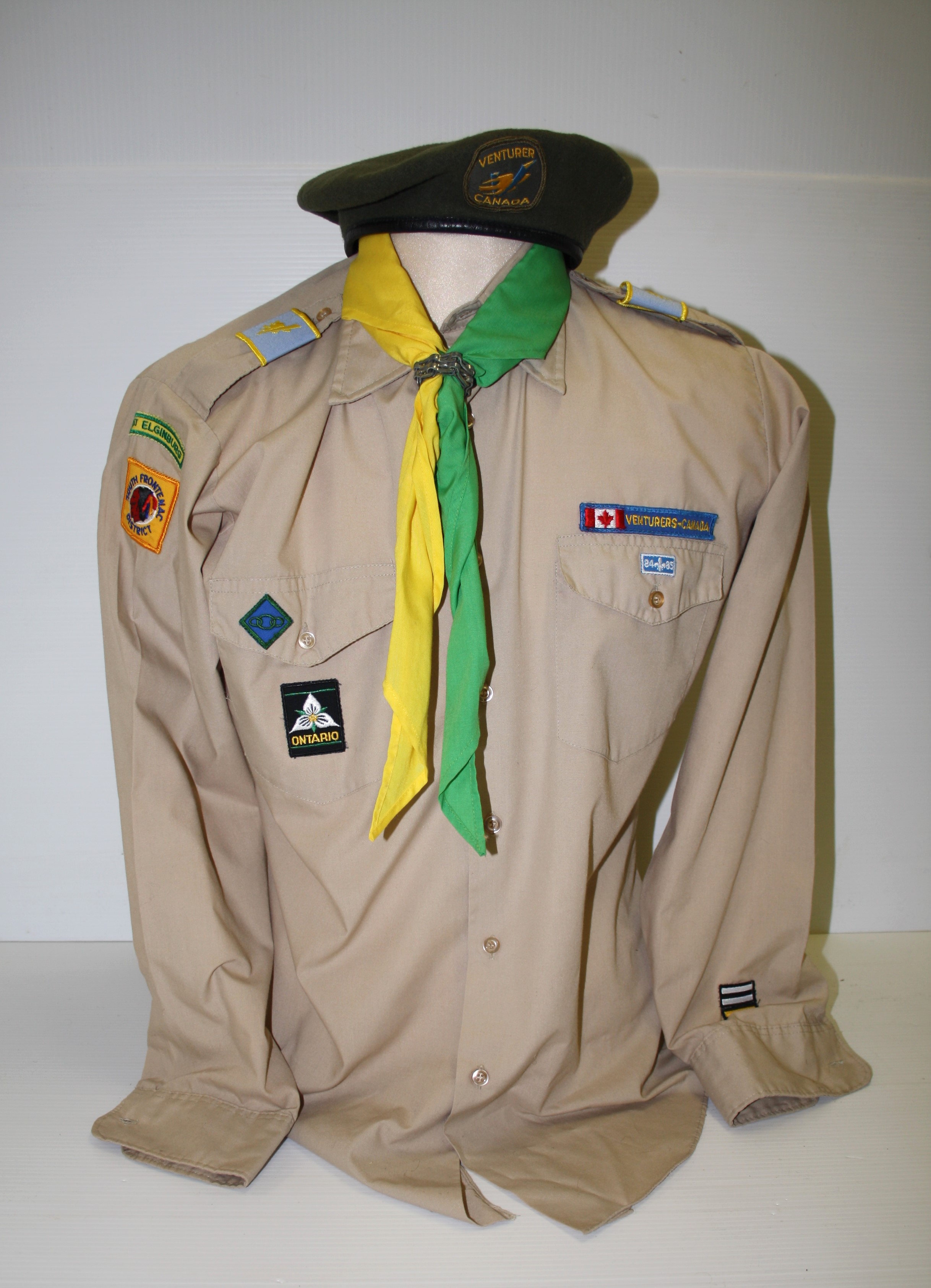 Venturers Uniform and Beret