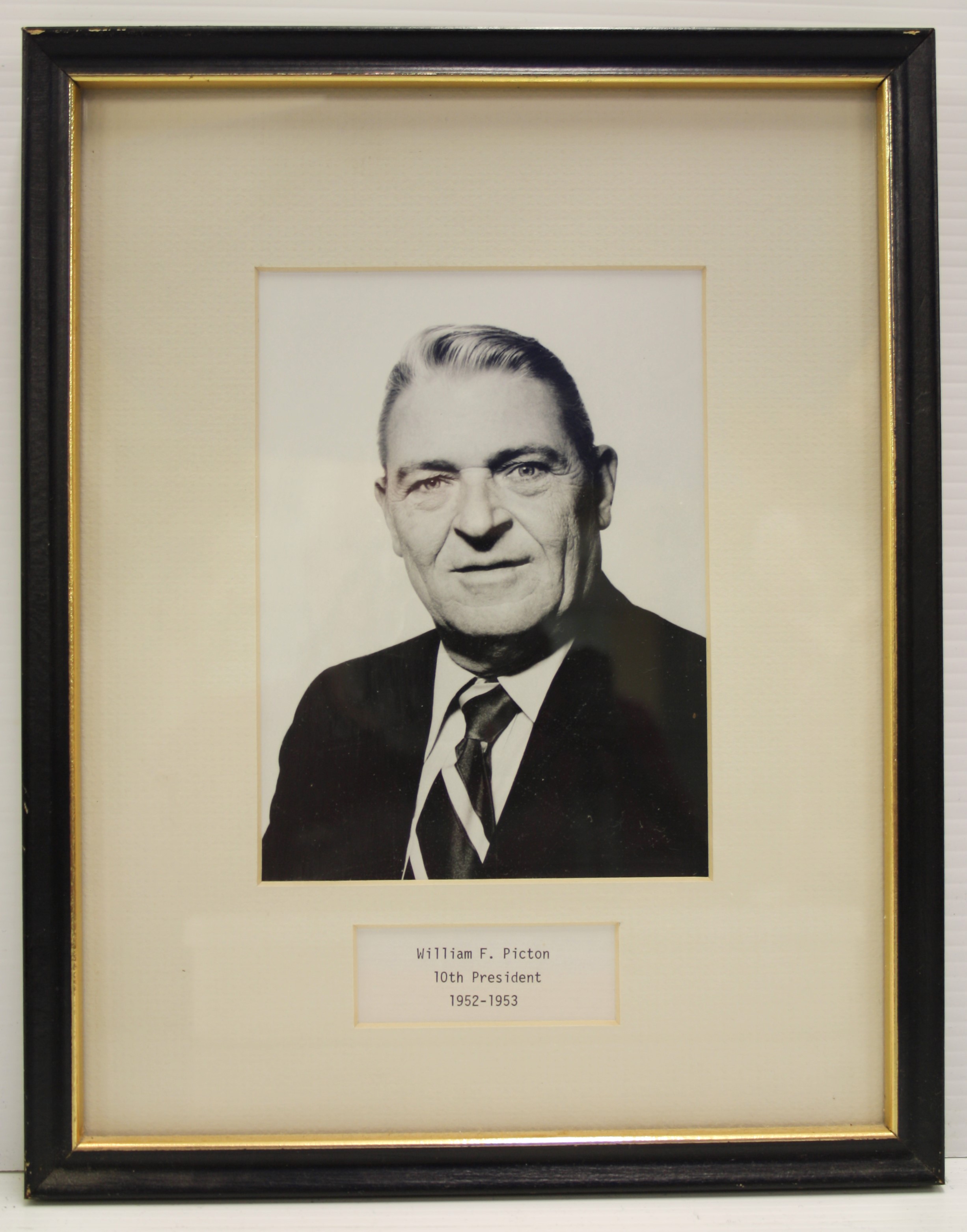 William F. Picton - 10th president