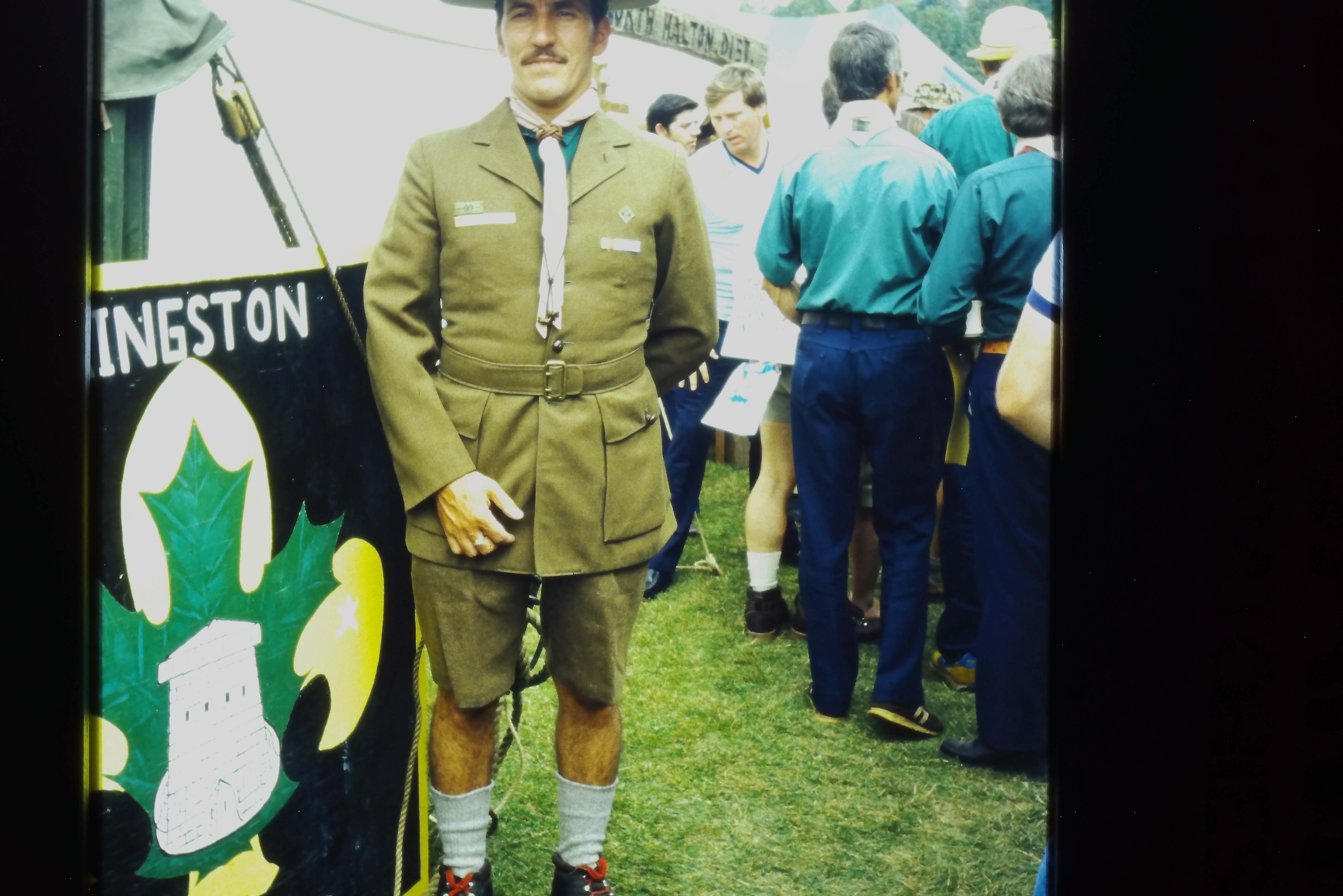 Guy Mandeville dressed as BP