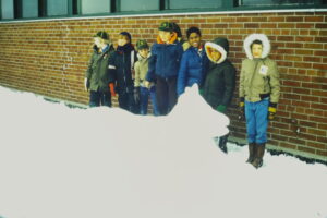 Snow sculptures