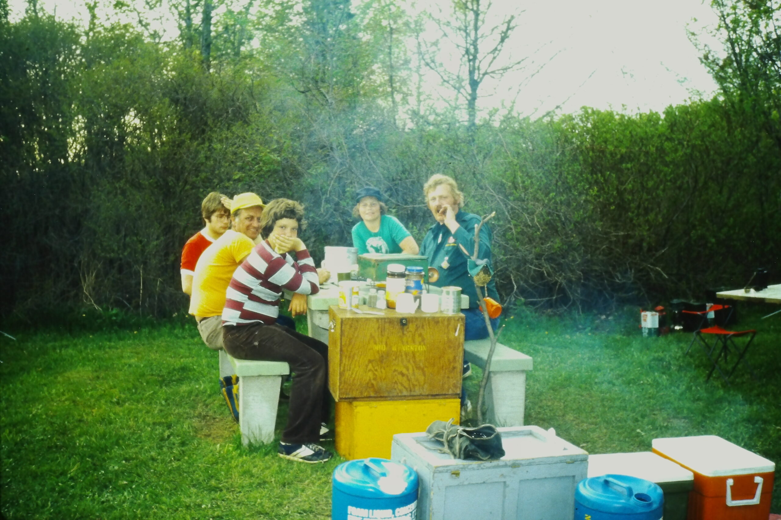 3rd K campsite with Karl Niemann