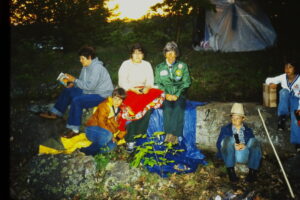Campfire, Marlene Schurtliff, Karl Niemann, Whiteman, & Jean