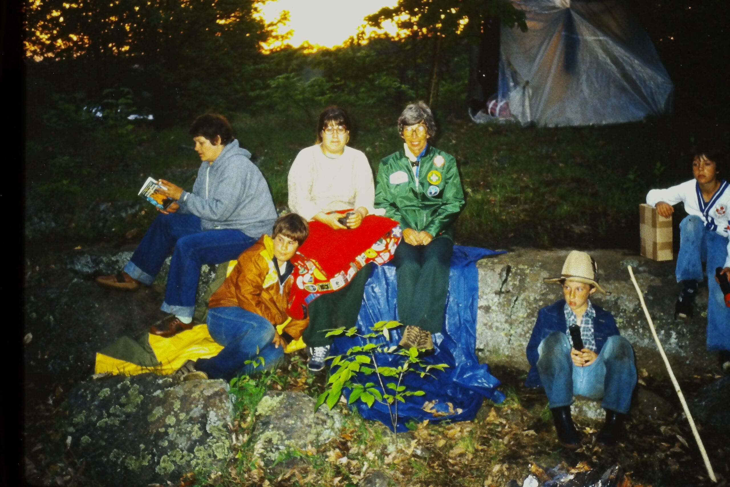 Campfire, Marlene Schurtliff, Karl Niemann, Whiteman, & Jean