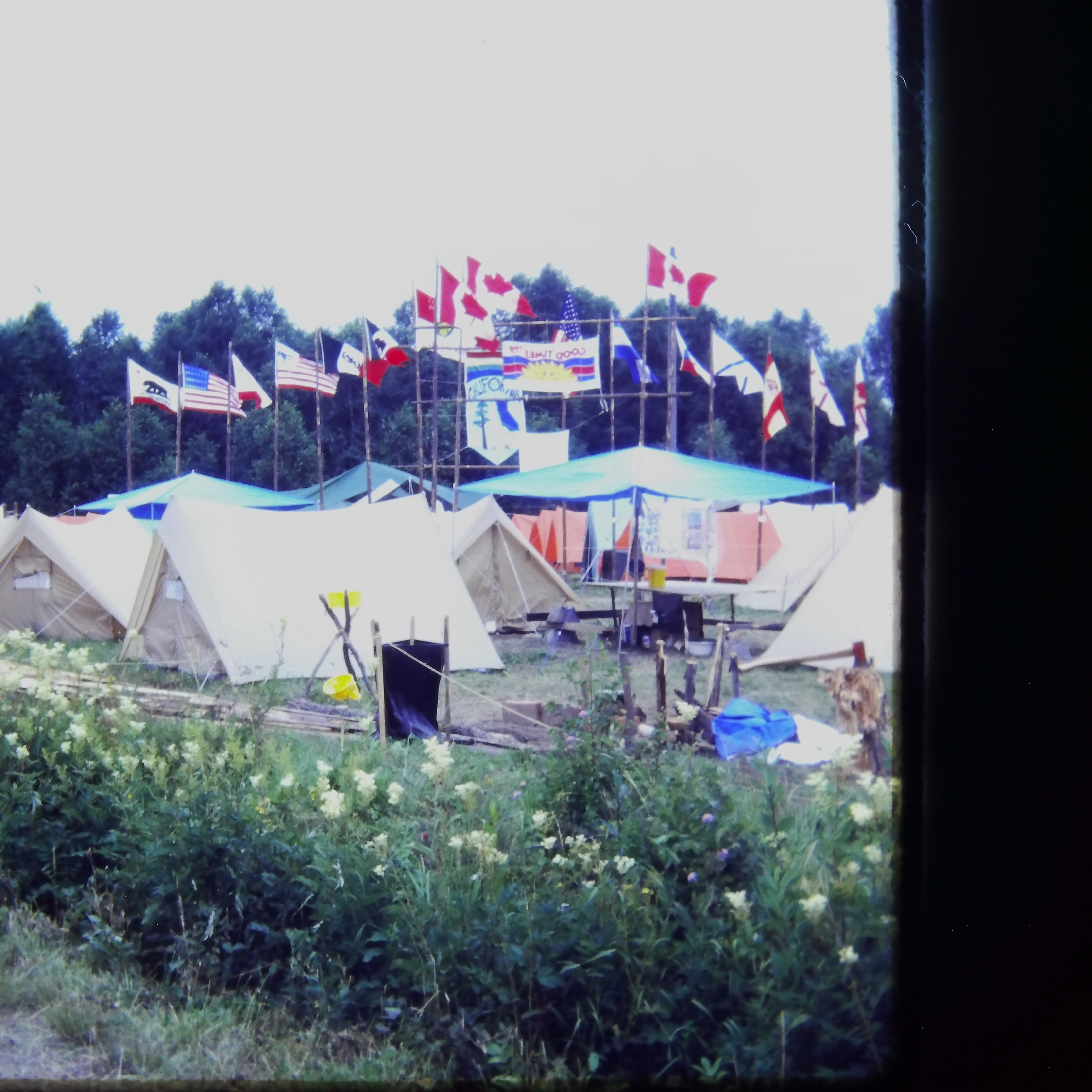 Flags in subcamp