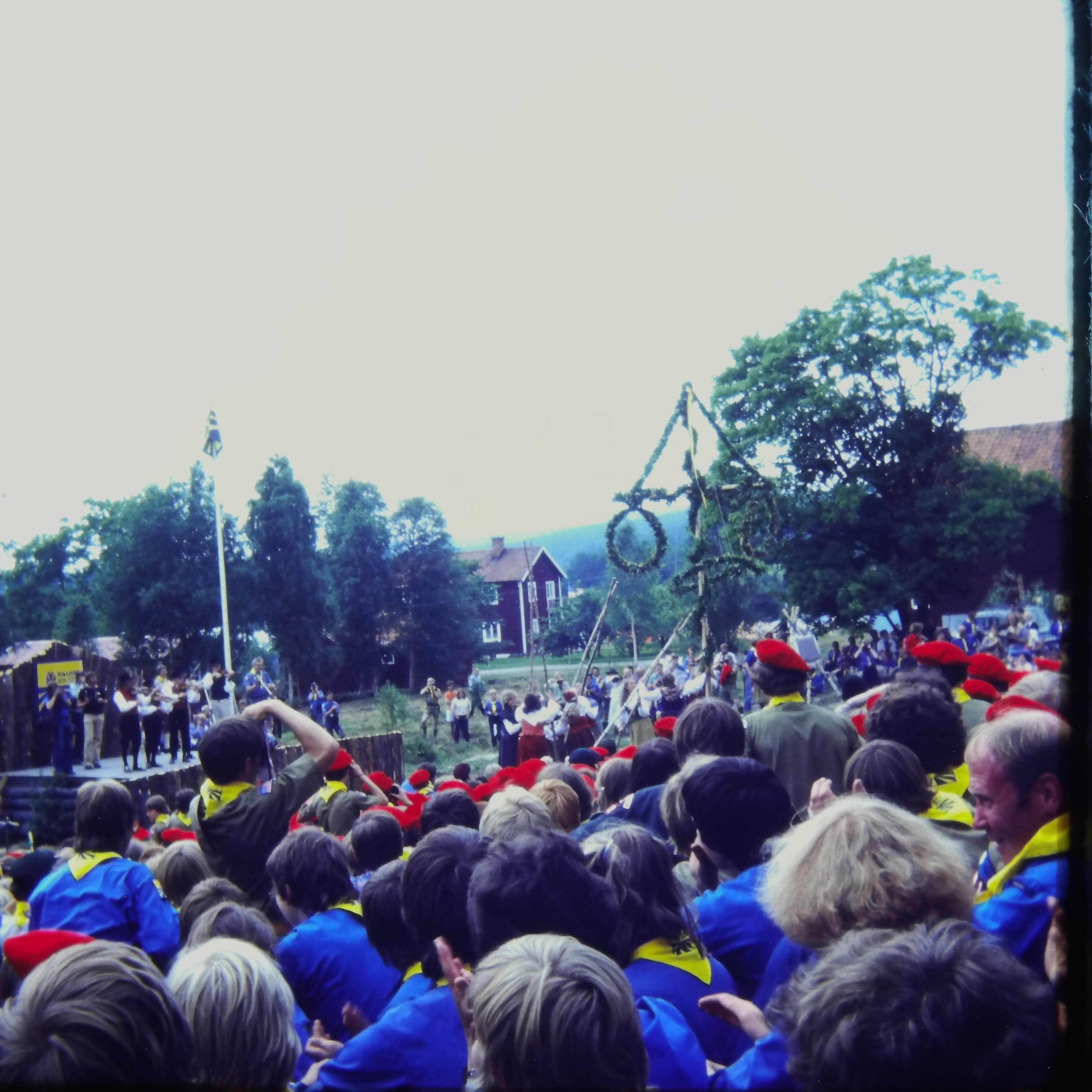 Crowd at opening ceremonies