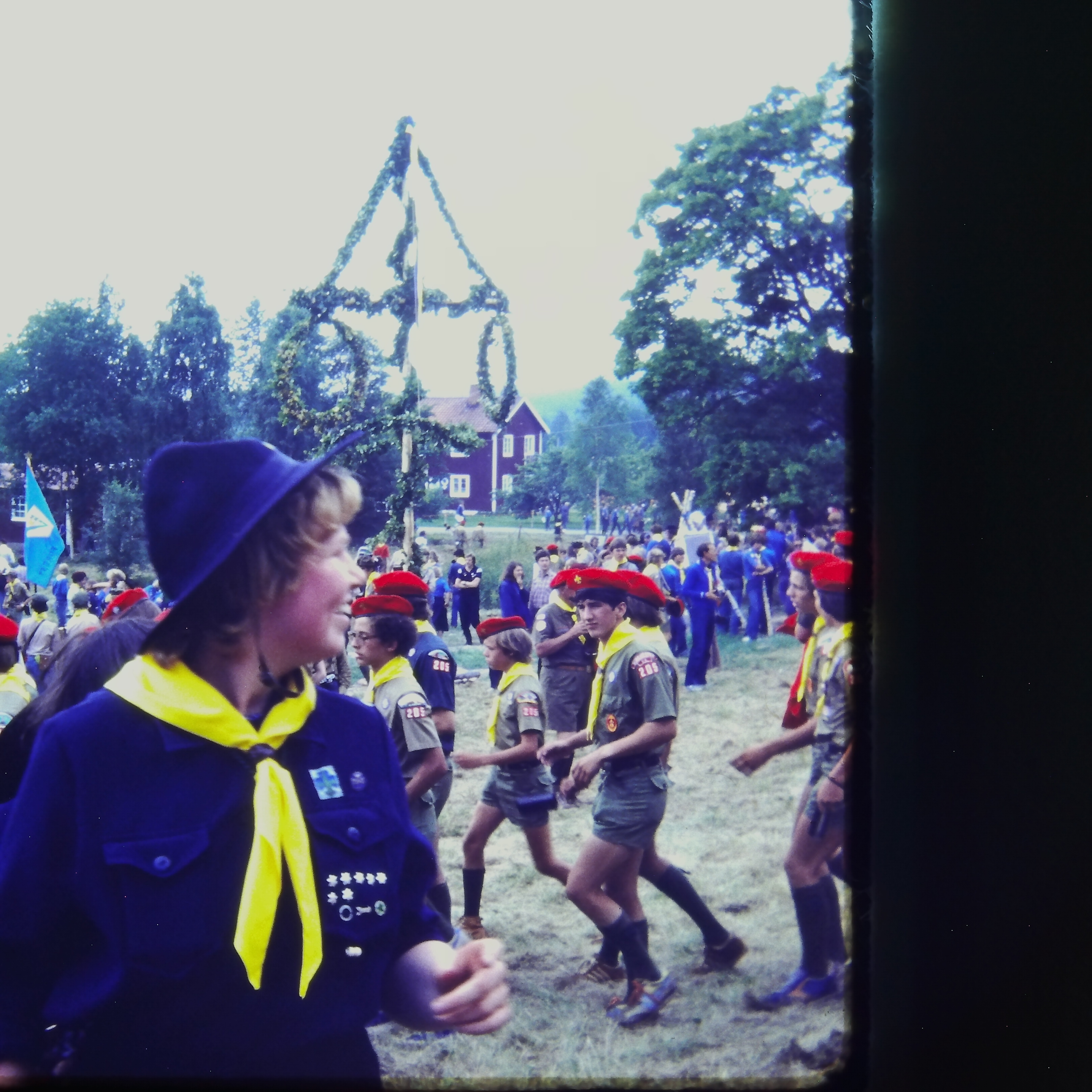 Maypole at opening